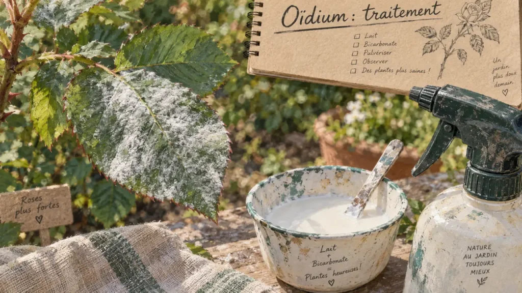 Oïdium : le traitement curatif à choisir selon l’ampleur de l’attaque