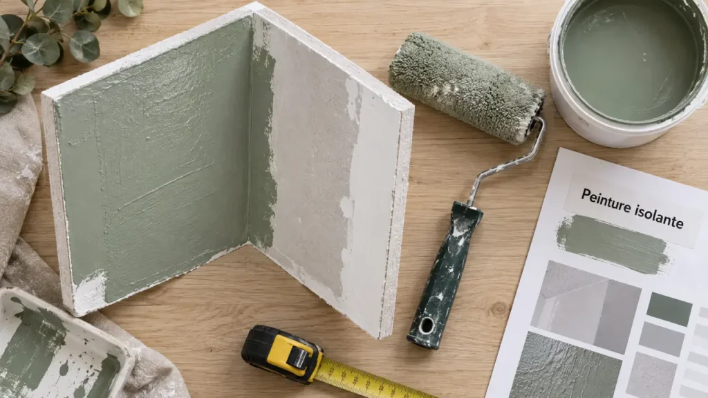 Peinture pour isolation thermique : améliorer le confort sans perdre de surface