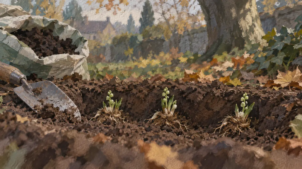 Quand et comment planter le muguet : griffes à 2-3 cm de profondeur dans la terre