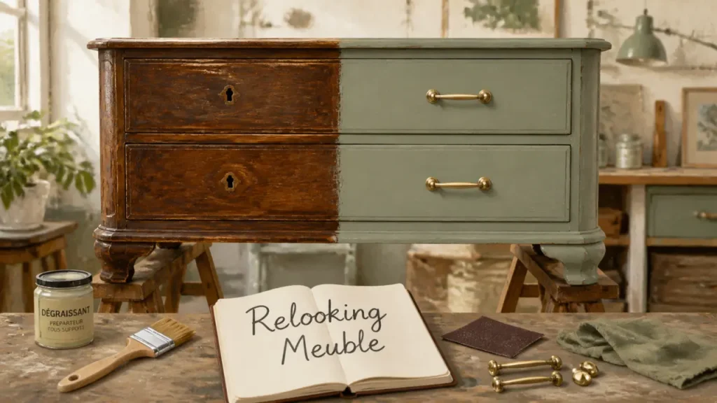 Relooking meuble : les 5 étapes pour peindre sans taches et le protéger durablement