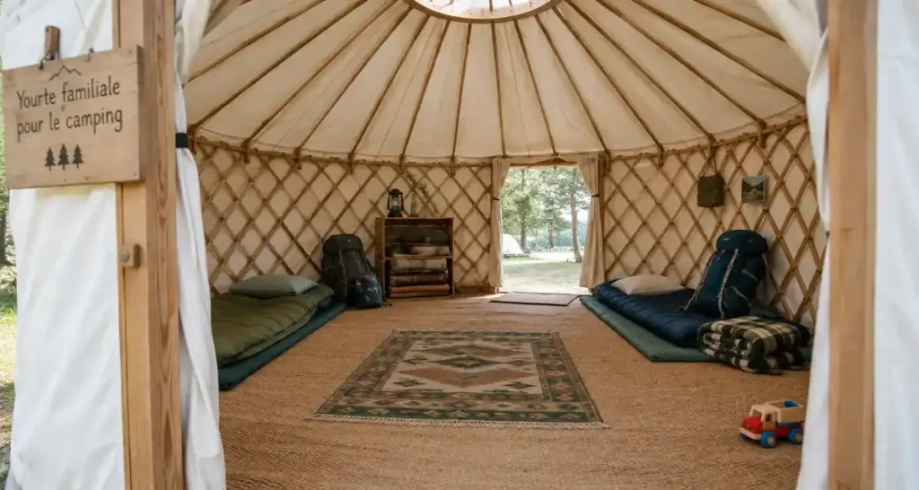 Yourte familiale pour le camping : quelle taille choisir ?