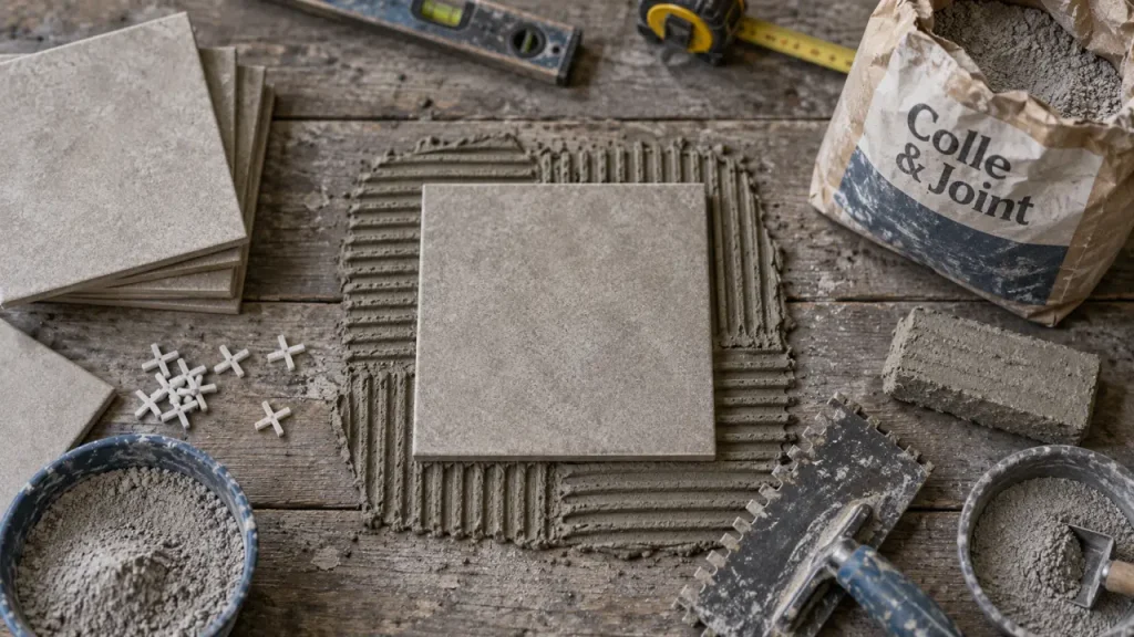 Partir du chantier pour choisir la bonne colle
