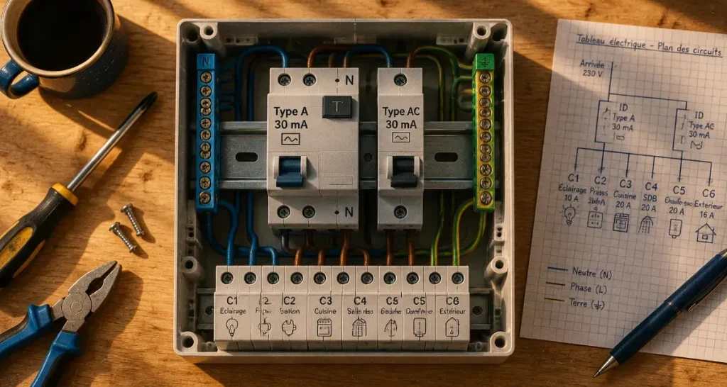 Différentiel type A ou AC : quel choix pour protéger chaque circuit ?
